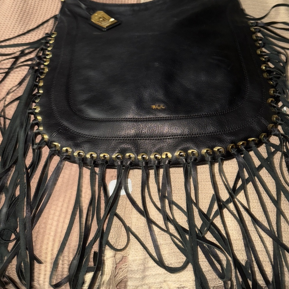 Almost new Ralph Lauren leather bag.